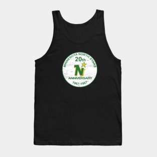 Defunct Minnesota North Stars Hockey 1987 Tank Top